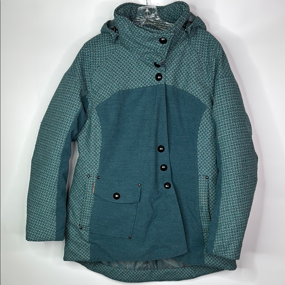 Royal Robbins Blue Hooded Jacket Size XL